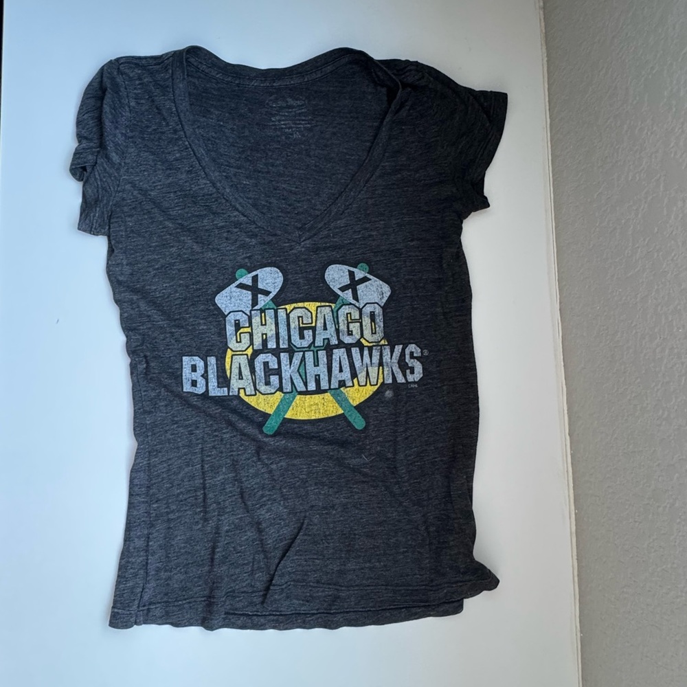 Chicago Blackhawks Gray T-Shirt
